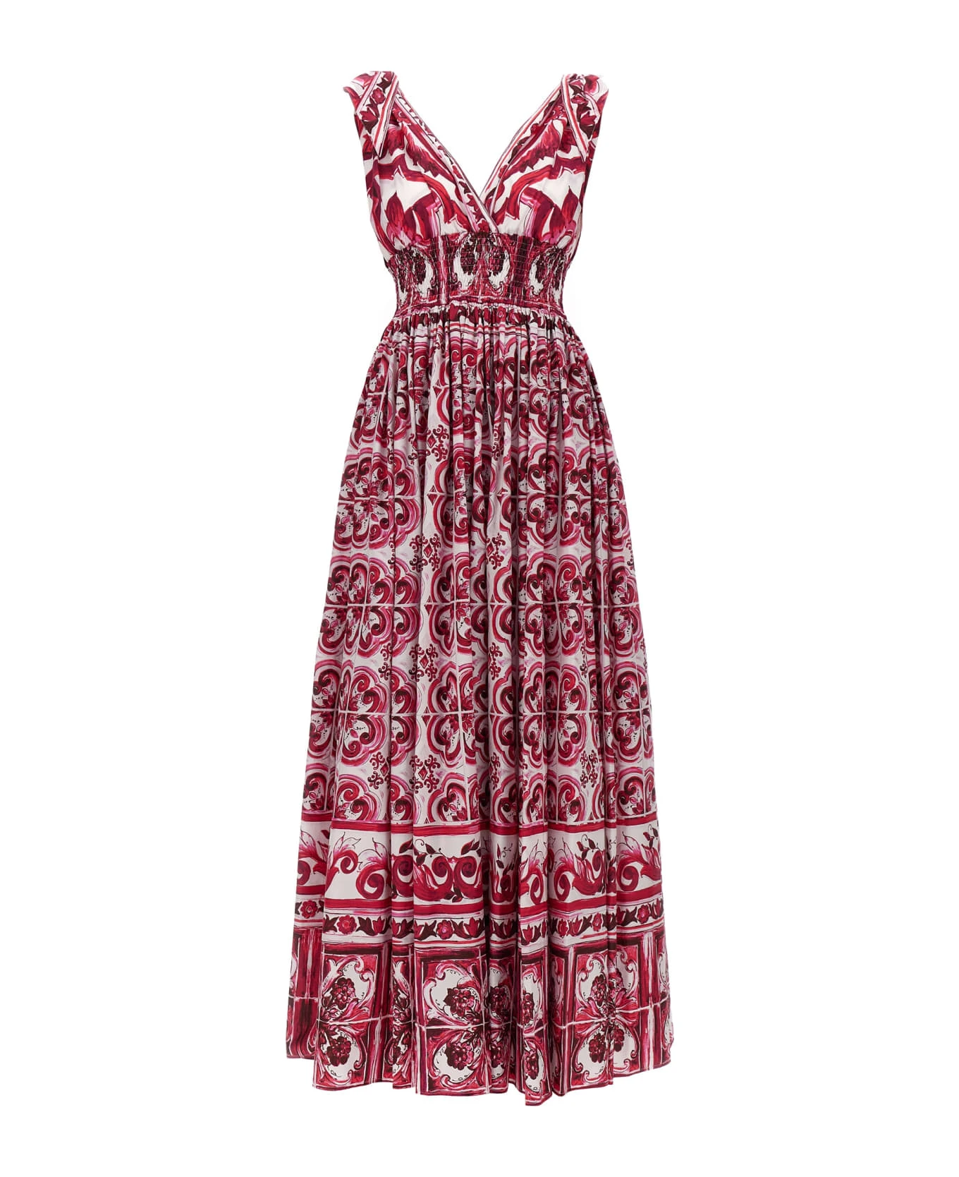 Dolce & Gabbana Long Maiolica Dress