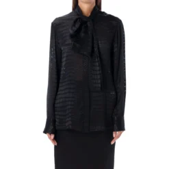 Versace Shirt Devore Crocco