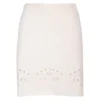 Chloé Ivory A-line Miniskirt