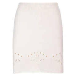 Chloé Ivory A-line Miniskirt