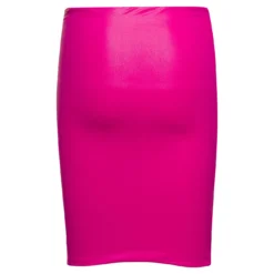 Metallic Sheen Skirt In Fuchsia Pink Technical Fabric Woman -ITALIST SHOP b28c8d0b54133de075d154846901ea96