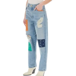 Alanui 'california' Patchwork Jeans 9 Alanui 'california' Patchwork Jeans -ITALIST SHOP b4dc6464bf4fcb71cde1ec9da6662d94
