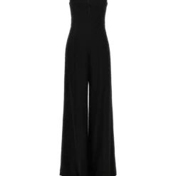 'v-cut Corset Wide Leg' Jumpsuit