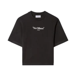 Off-White No Offence Basic Tee Black White