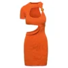 Jacquemus 'la Robe Brilho' Mini Orange Dress With Bead Detail And Cut-out In Lurex Woman 2 Jacquemus 'la Robe Brilho' Mini Orange Dress With Bead Detail And Cut-out In Lurex Woman -ITALIST SHOP b5d49fb7ca026085c06481031f2fea0a