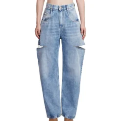 Maison Margiela Jeans In Blue Denim