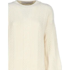 Golden Goose Wool Dress With Embroidery On The Back -ITALIST SHOP b9f9d57c68ddbfdbca3e85ad51bedbb2