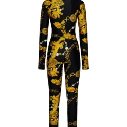 Versace Jeans Couture Chain Couture Jumpsuit -ITALIST SHOP ba5f88e80186fc9479b8429e833f3645