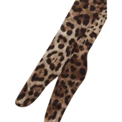 Dolce & Gabbana Leopard Print Tights -ITALIST SHOP bac74f57eb166f44b2c0bf0b6c8deed4