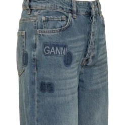 Ganni Patch Izey Jeans -ITALIST SHOP bb0c17e07e82b7a92d8dc53fe7e83440