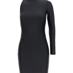 Balenciaga Cut-out One Shoulder Dress