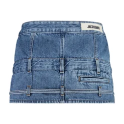 Jacquemus Criollo Denim Mini Skirt -ITALIST SHOP bcdf50bcb2cf929eda7b2f2c06322ef7