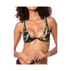 MC2 Saint Barth Tiger Print V-wired Triangle