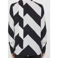 Valentino Garavani Crepe De Chine Strhype Shirt -ITALIST SHOP bef345e0341457636530012ec350e109