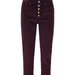 Dondup Koons Loose-fitting Velvet Trousers