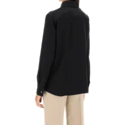 Lanvin Satin Pocket Shirt -ITALIST SHOP c5830966792f85225728d393536f2e47