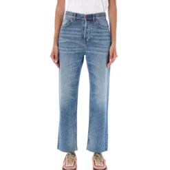 Chloé Raw Cut Denim Jeans