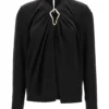 Lanvin Metallic Detail Blouse -ITALIST SHOP c6a8ea8b7ec8f1d143f0a3d5f6204f82