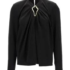 Lanvin Metallic Detail Blouse