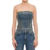 Alexander McQueen Denim Corset Top -ITALIST SHOP c73d97e23aa8a6b799ca8fc85a4c0f41