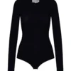 Maison Margiela Black Polyester Blend Bodysuit -ITALIST SHOP c90159fff9fb4d9b9915b3071ab7a6e0