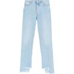 Off-White Slim-fit Jeans With Twisted Seams