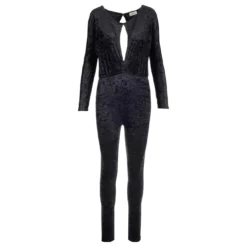 One-piece Velvet Suit