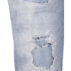 DSQUARED2 Light Ripped Wash 24/7 Jeans -ITALIST SHOP ced6852025a9a0bea37f047be895fb12