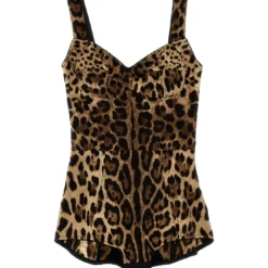 Dolce & Gabbana 'leopardo' Bodysuit
