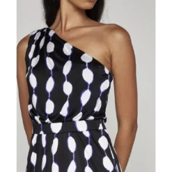 DIANE VON FURSTENBERG Kiera Print Viscose One-shoulder Dress -ITALIST SHOP da025c8c25d6db8f2e6ea625e9b00205