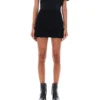 Off-White Logo Band Mini Skirt -ITALIST SHOP ddafb5a7c1fdbe39cb4a87a7b56a11d5
