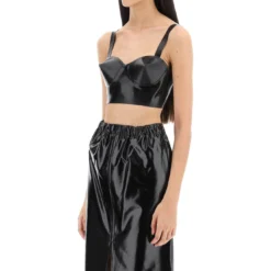 Maison Margiela Latex Top With Bullet Cups -ITALIST SHOP e03ae85fa58f6ed6d91e80298657606b
