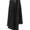 Off-White Pleated Midi Skirt -ITALIST SHOP e09c07194f38b4abee37012ef711021b