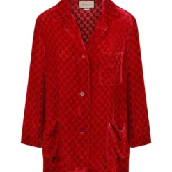 Gucci Gg Velvet Shirt