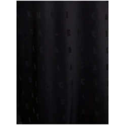Balenciaga Black Long Evening Dress With Logo Motif All-over In Viscose Woman -ITALIST SHOP e3d1802ff859503d37fe0ddde39db400