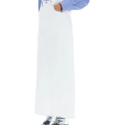 Maison Margiela Raw-cut Hem Midi Skirt -ITALIST SHOP e40f4788c30c29098595a61b0903b242