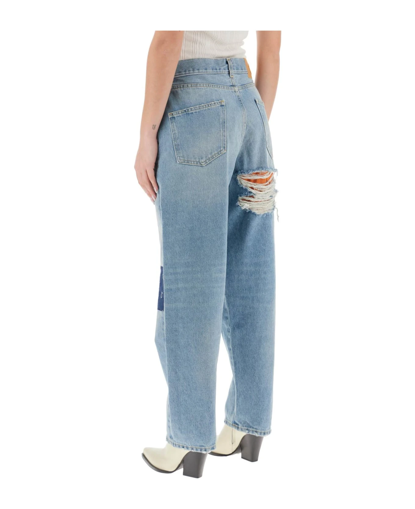 Alanui 'california' Patchwork Jeans 5 Alanui 'california' Patchwork Jeans - Image 3