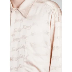 Balenciaga Shirt In Beige Viscose -ITALIST SHOP e623cdc1838c80bab99cd1a2b5c016c5
