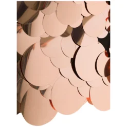 Rose Gold Rue Miniskirt With Sequins At The Front In Rayon Woman -ITALIST SHOP e67b80a9ee6d94822600667e217306c7