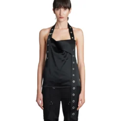 Off-White Topwear In Black Acrylic