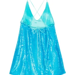 Ganni Sequins Strap Mini Dress -ITALIST SHOP e7450f9ecc4da0b423961af612e3ae2c