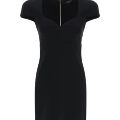Versace Crepe Mini Dress