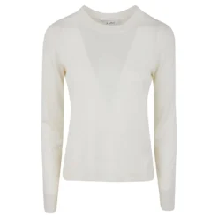 Max Mara Crewneck Long-sleeved Top