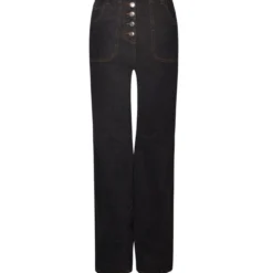 Etro Straight Leg 5 Buttons Jeans