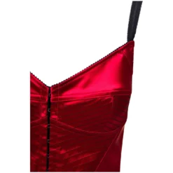 Dolce & Gabbana Red Satinb Corset With Top-stitching And Hook-eye Fastening In Acetate Woman 7 Dolce & Gabbana Red Satinb Corset With Top-stitching And Hook-eye Fastening In Acetate Woman -ITALIST SHOP ed478040a627b5de036323d70f5fb043