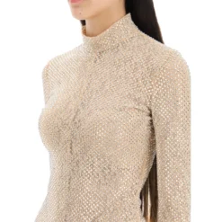 STELLA MCCARTNEY Crystal Lace Jumpsuit -ITALIST SHOP ee45eee5f47bbbc4359790e2f64235d7