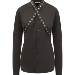 Off-White Belt Eyelets Shirt