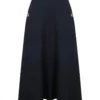 Valentino Crepe Couture Midi Skirt -ITALIST SHOP f4b619ab70427268027d000ae3d27a53