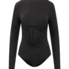 Versace Bodysuit With Zip