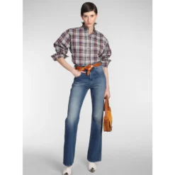 Saoli Shirt In Blue Cotton -ITALIST SHOP f9c396bfb32fd0c9bc27884f17da1d38